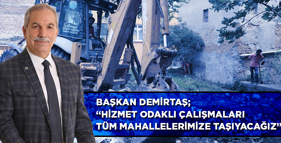 “BELEDİYE MAHALLEMİZDE” SLOGANIYLA KÖKÇÜOĞLU MAHALLESİNİN SORUNLARI ÇÖZÜME KAVUŞUYOR