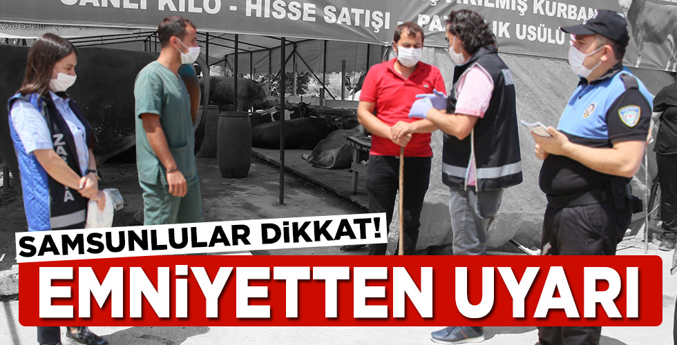 Polisten kurban pazarlarında ‘sahte para’ uyarısı