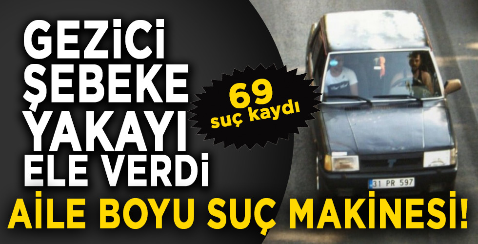 hırsızlık şebekesi yakalandı