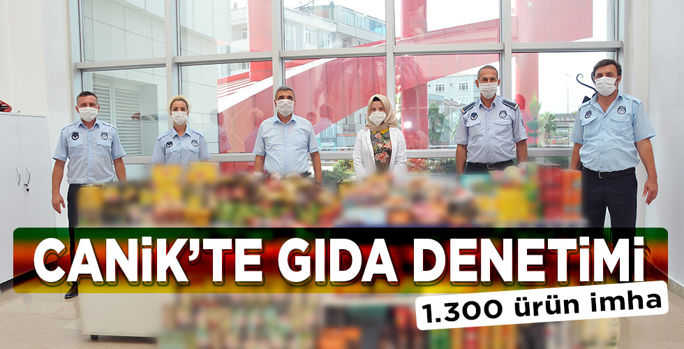 Canik’te gıda denetimi