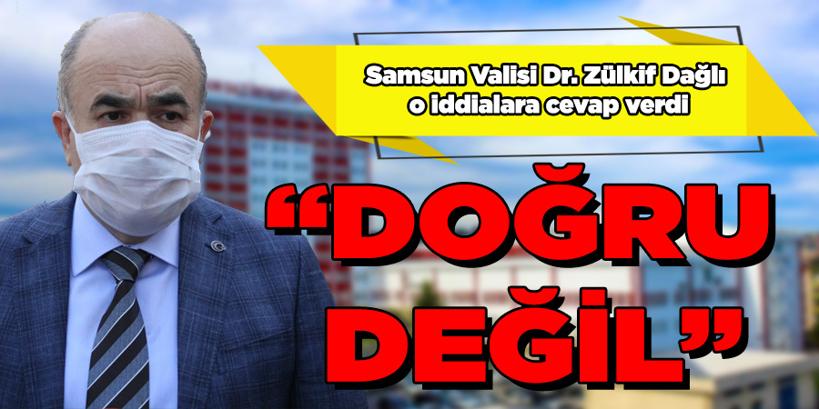 Samsun’da Vali Dağlı ve Başkan Demir’den korona virüsü denetimi