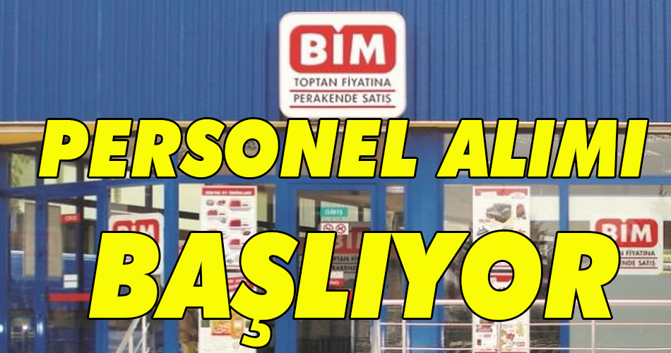 BİM personel alımı yapıyor! İşte başvuru detayları…