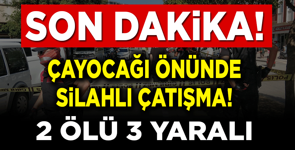 Samsun’da silahlı çatışma: 2 ölü, 2’si ağır 3 yaralı