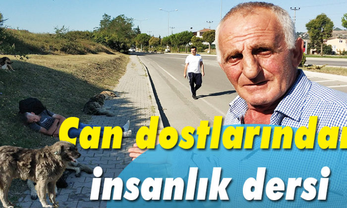 Can dostlarından ‘ibretlik’ hareket