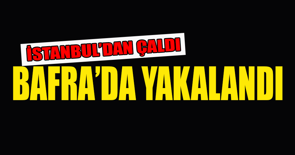 İstanbul’dan çalınan otomobilin şüphelisi tutuklandı