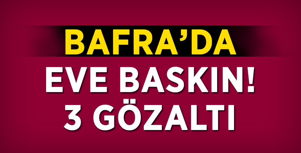  Uyuşturucu kullanmaktan 3 kişi gözaltına alındı