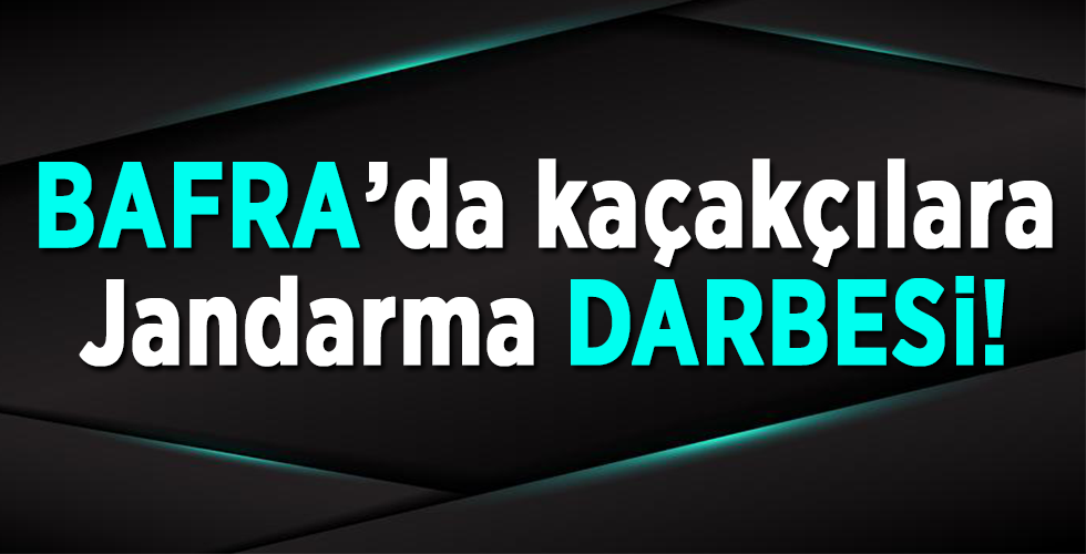  Orman emvali kaçakçılarına jandarma darbesi