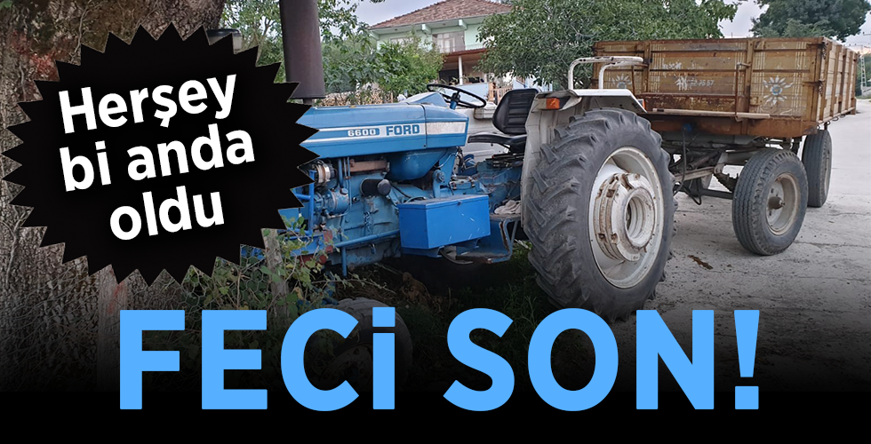 Traktörüyle seyir halindeyken arı soktu, hayatını kaybetti