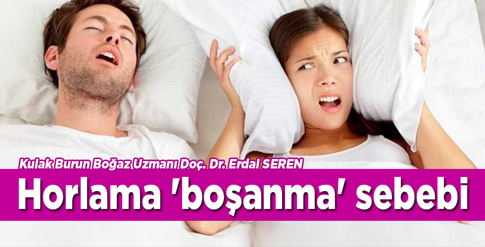 Horlama ‘boşanma’ sebebi