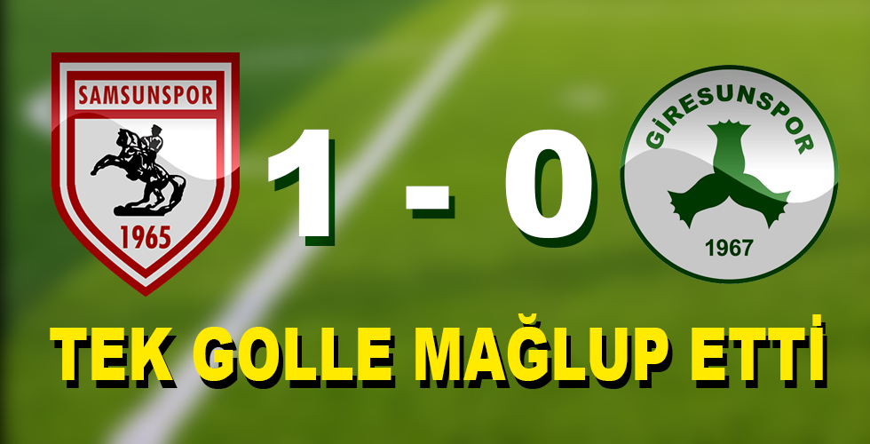 Samsunspor: 1 – Giresunspor: 0 (Hazırlık maçı)