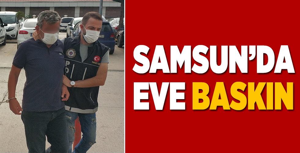  Samsun’da 1 kilo 398 gram esrar ele geçirildi