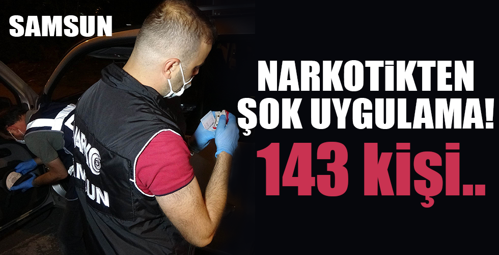 Narkotikten şok uygulama