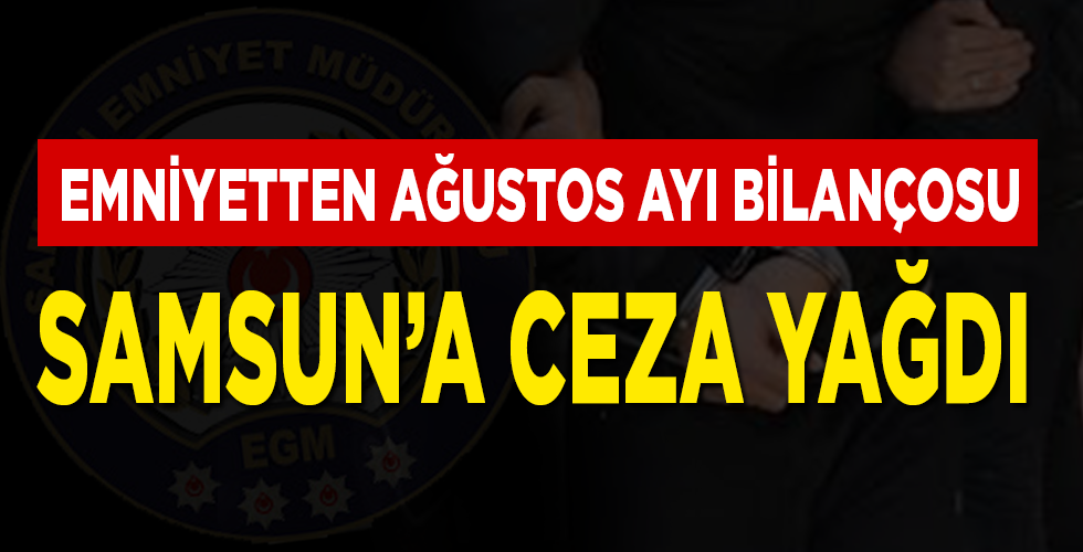 Ağustos ayında 11,4 milyon TL trafik cezası kesildi