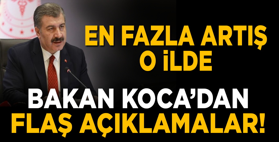 Bakan Koca’dan Bilim Toplantısı sonrası önemli açıklama: Birinci dalganın ikinci pikini yaşıyoruz