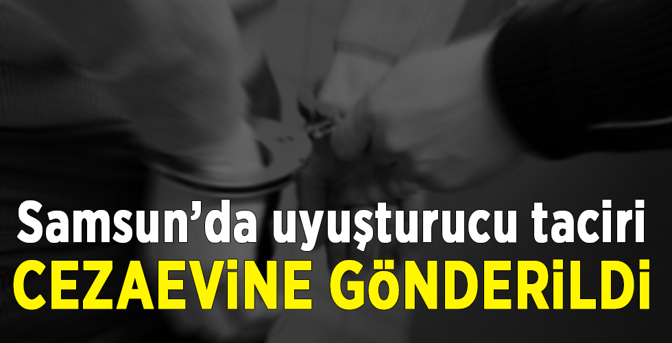 Samsun’da evinde uyuşturucu ve silah ele geçen şahıs tutuklandı