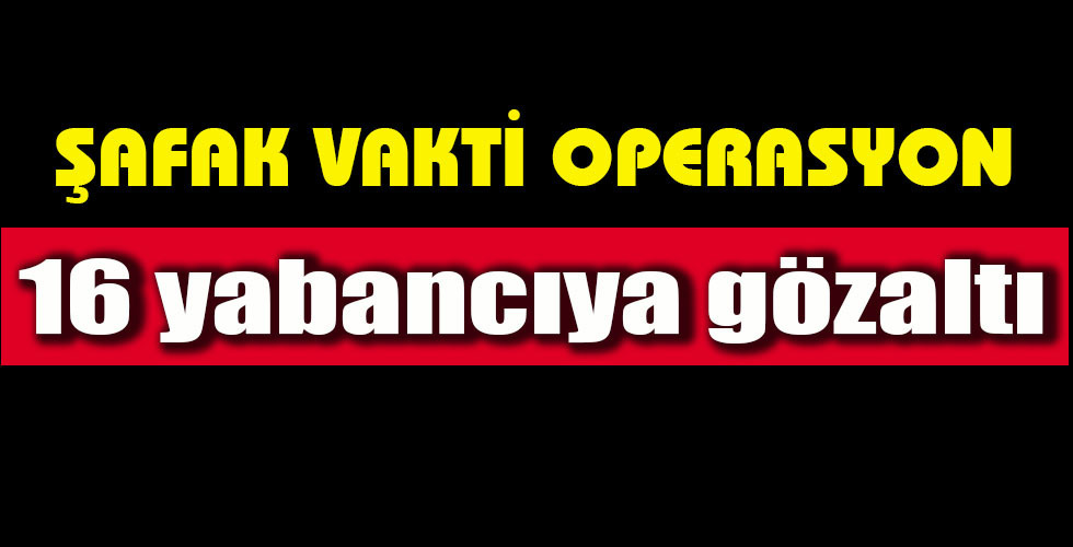 Samsun’da DEAŞ operasyonu