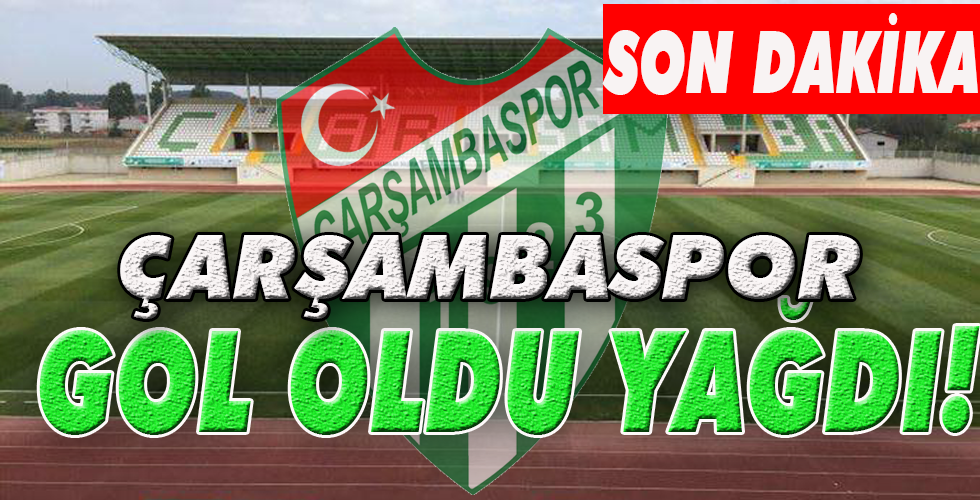 ÇARŞAMBASPOR GOL OLDU YAĞDI!