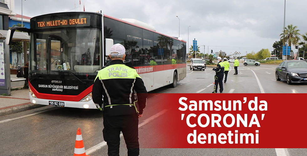 Toplu taşıma araçlarına ‘korona’ denetimi