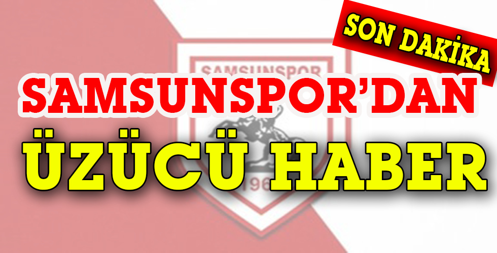Samsunspor’da 2 pozitif vaka