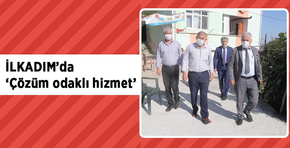 Başkan Demirtaş: “Çözüm odaklı hizmet uyguluyoruz”