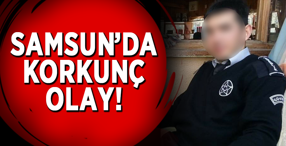 Özel güvenlikçi nöbet kulübesinde kendini vurdu