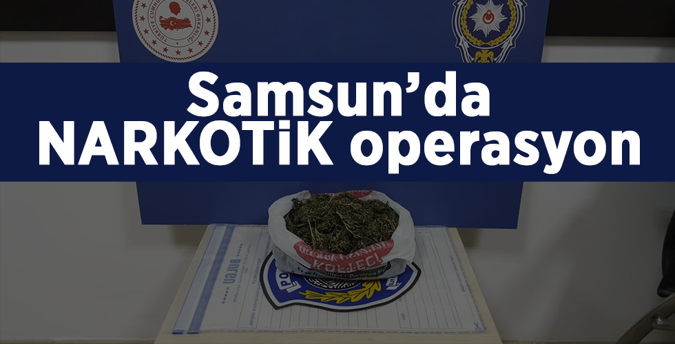 Salıpazarı’nda narkotik operasyonu