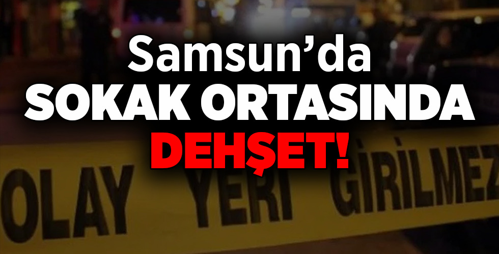 Sokak ortasında genç kadını bıçakladı