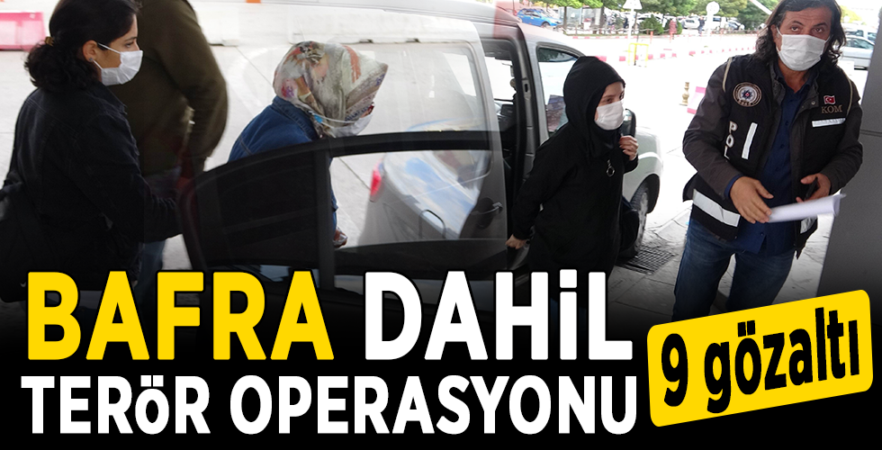Samsun merkezli FETÖ operasyonu: 9 gözaltı