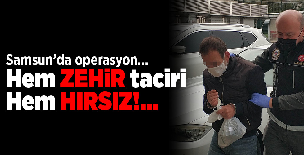 Evinde uyuşturucu ve tarihi eserle yakalandı