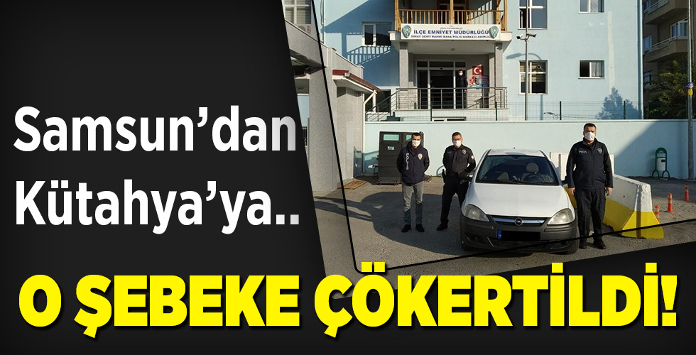  Çalıntı aracın şasi ve plakasını değiştiren şebeke çökertildi