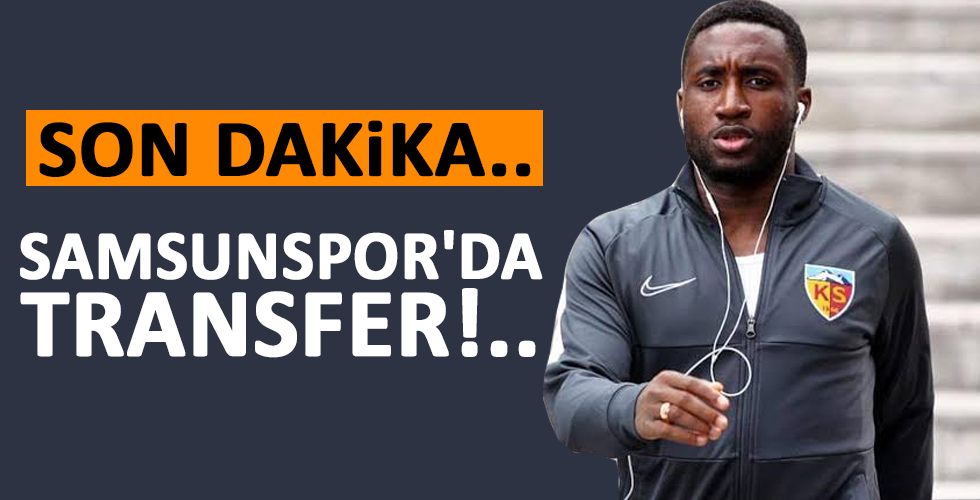 SON DAKİKA…  SAMSUNSPOR’DA TRANSFER!..