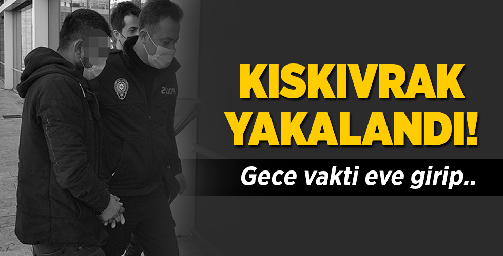 Hırsızlık suçundan gözaltına alındı