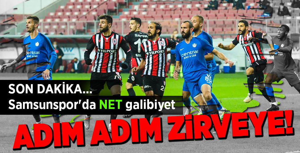 SON DAKİKA… Samsunspor’da NET galibiyet ADIM ADIM ZİRVEYE!