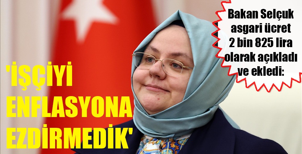 ‘İŞÇİYİ ENFLASYONA EZDİRMEDİK’