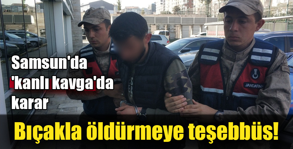 Bıçakla öldürmeye teşebbüs!