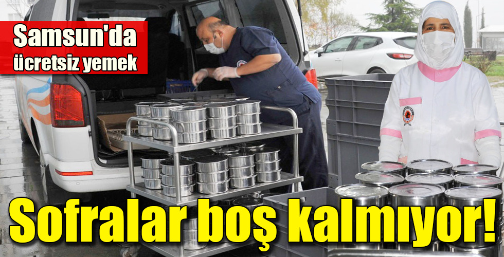 Sofralar boş kalmıyor!