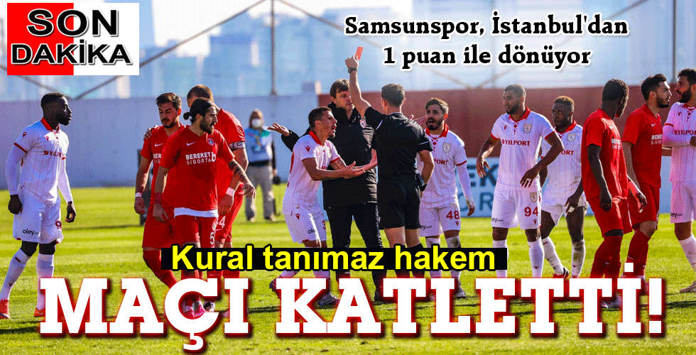 MAÇI KATLETTİ!