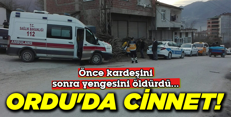 ORDU’DA CİNNET!