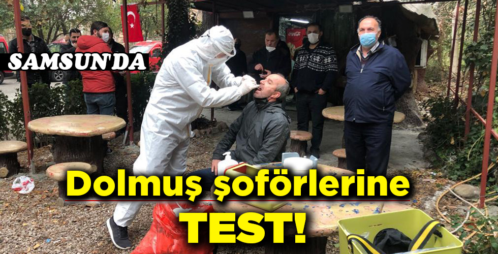 Dolmuş şoförlerine TEST!