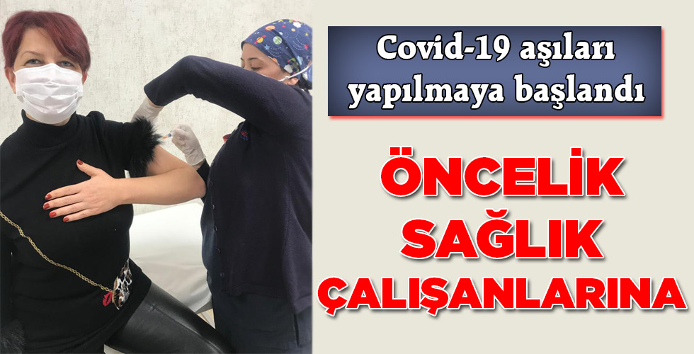 ÖNCELİK SAĞLIK ÇALIŞANLARINA