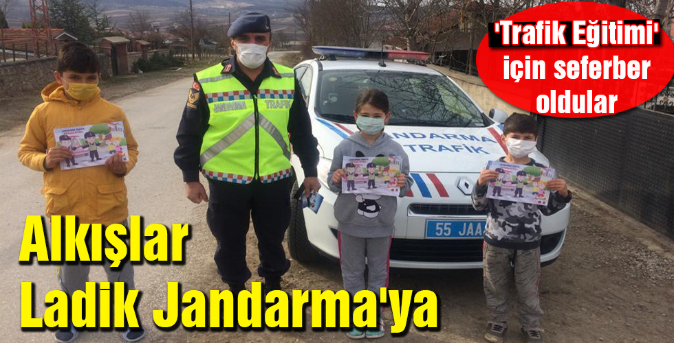 Alkışlar Ladik Jandarma’ya