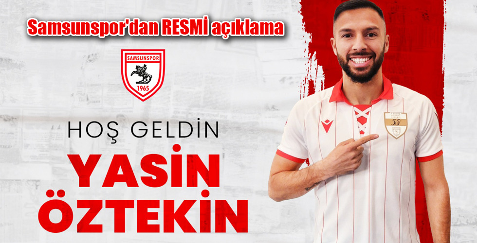 HOŞ GELDİN YASİN ÖZTEKİN!