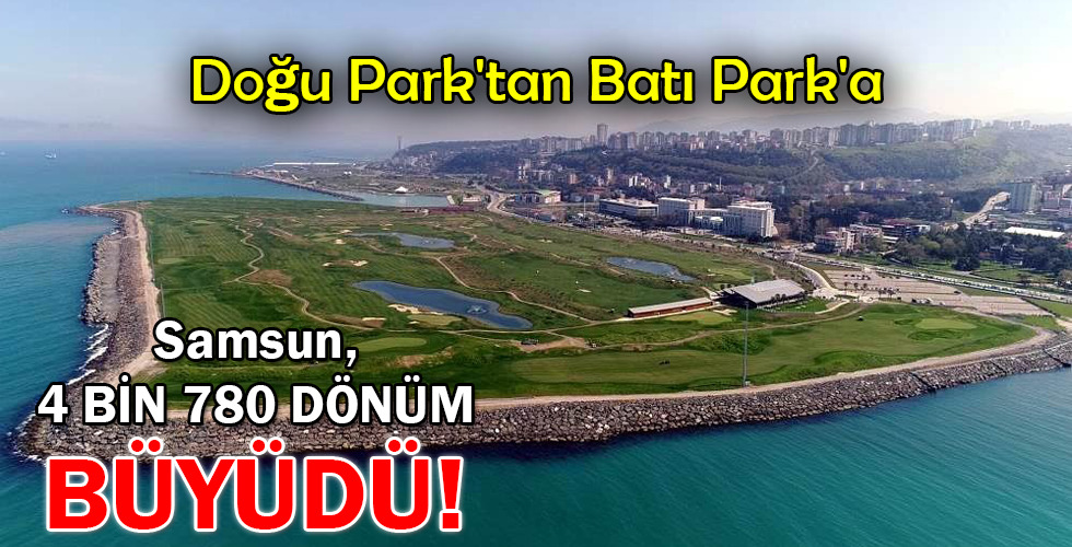 BÜYÜDÜ!