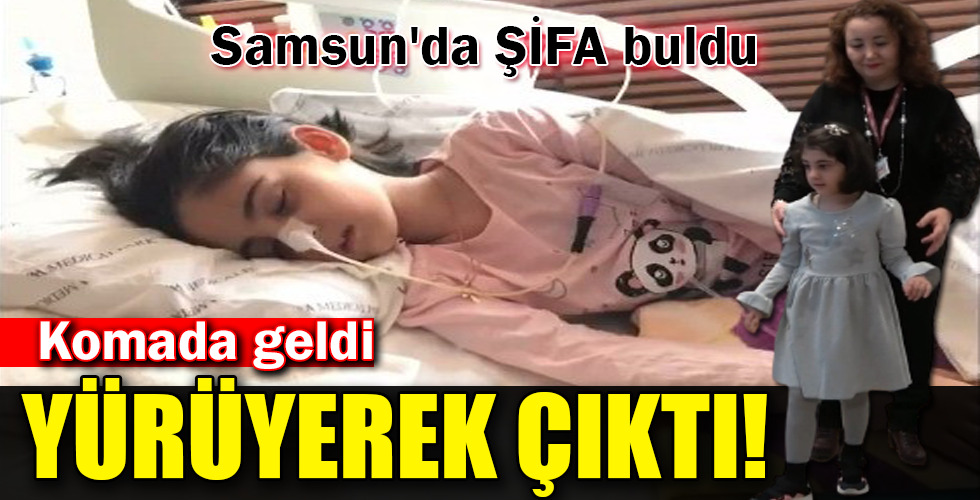 YÜRÜYEREK ÇIKTI!