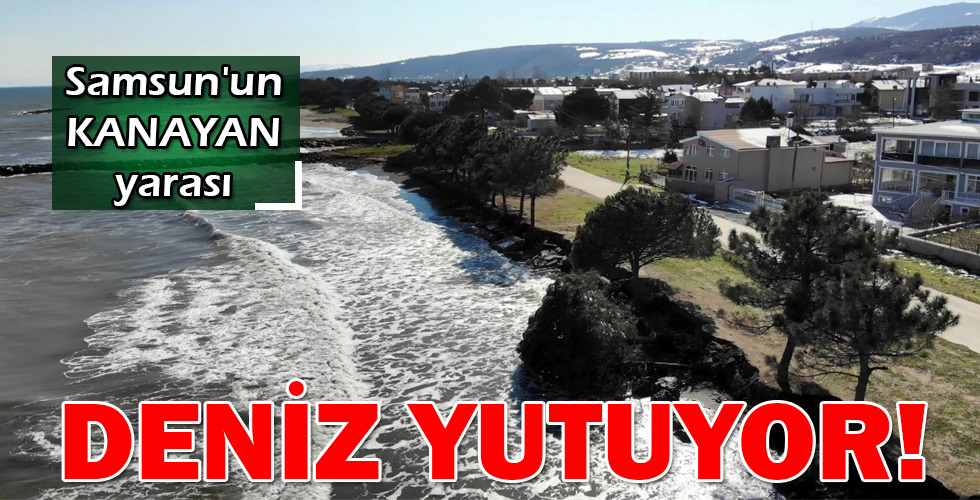 DENİZ YUTUYOR!