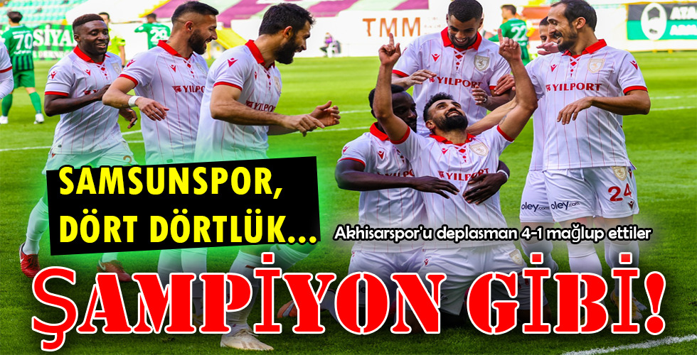 ŞAMPİYON GİBİ!