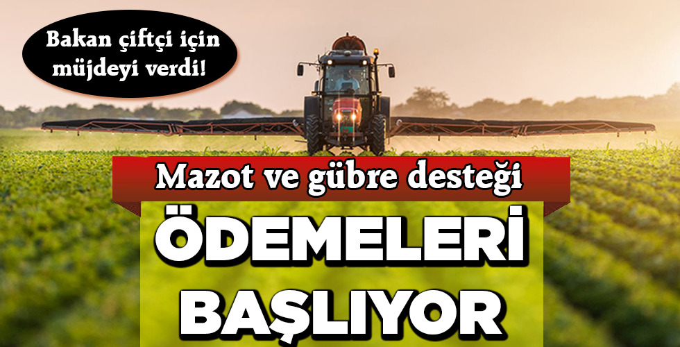 ÖDEMELERİ BAŞLIYOR