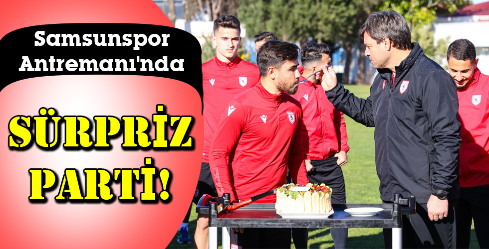 SÜRPRİZ PARTİ!