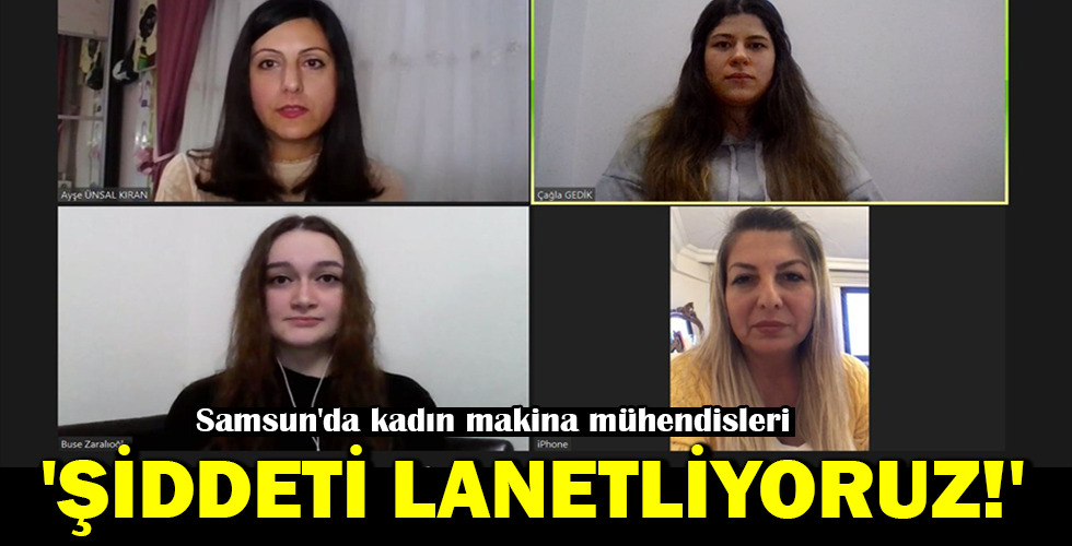 ‘ŞİDDETİ LANETLİYORUZ!’