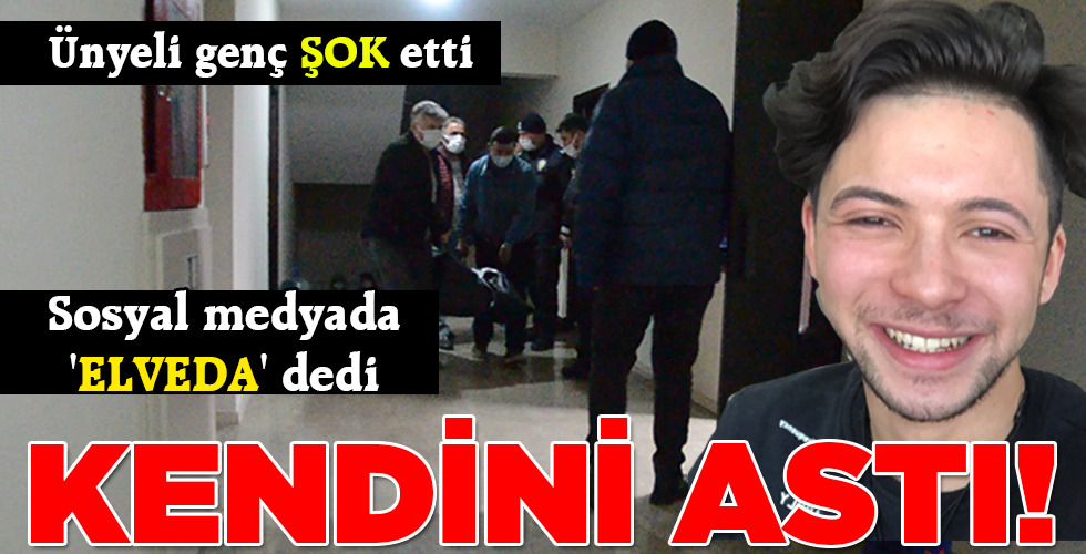 KENDİNİ ASTI!